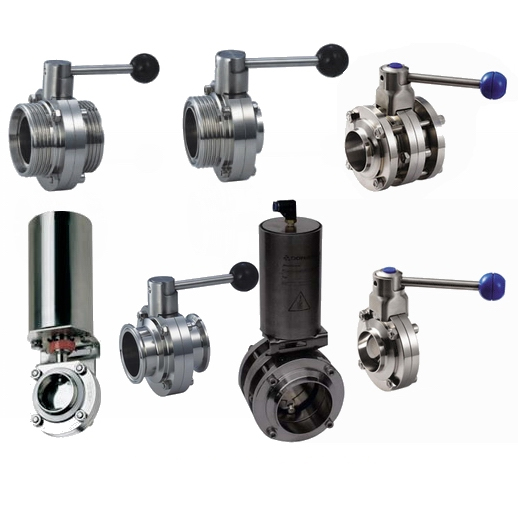 衛(wèi)生級(jí)不銹鋼蝶閥